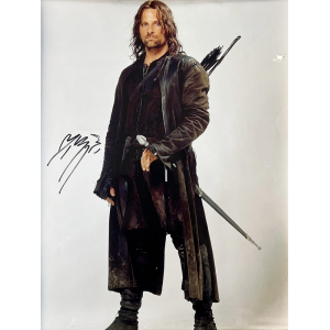 Autograph by Vigo Mortensen | Aragorn for "The Lord of the Rings" 